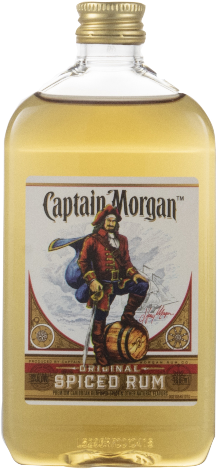 Captain Morgan Sliced Apple Spiced Rum with Football Ice Mold